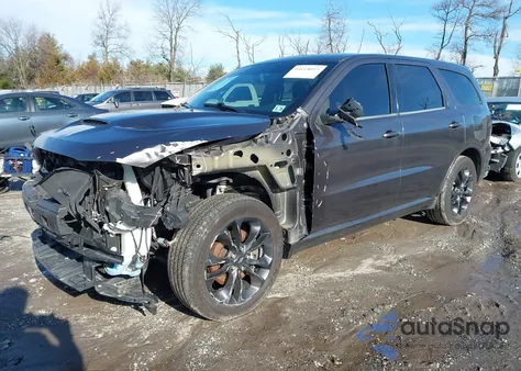 2021 Dodge Durango R/T Awd z USA, uszkodzony, nr VIN 1C4SDJCT7MC663742